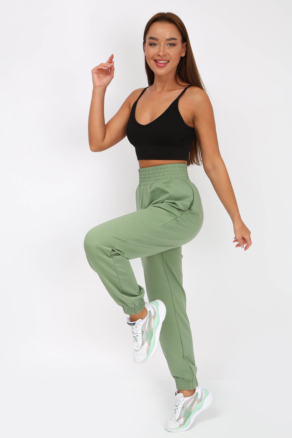 Брюки 22246 - зеленый