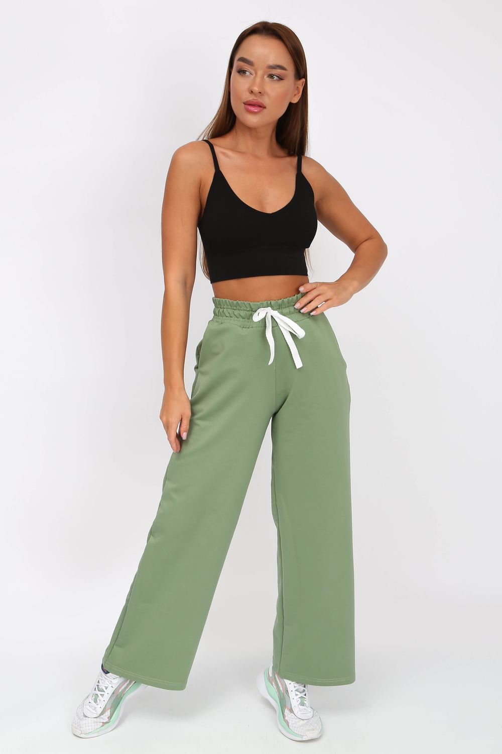 Брюки 22244 - зеленый