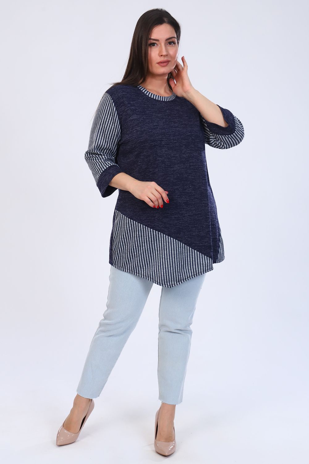 Туника 31509 - полоса