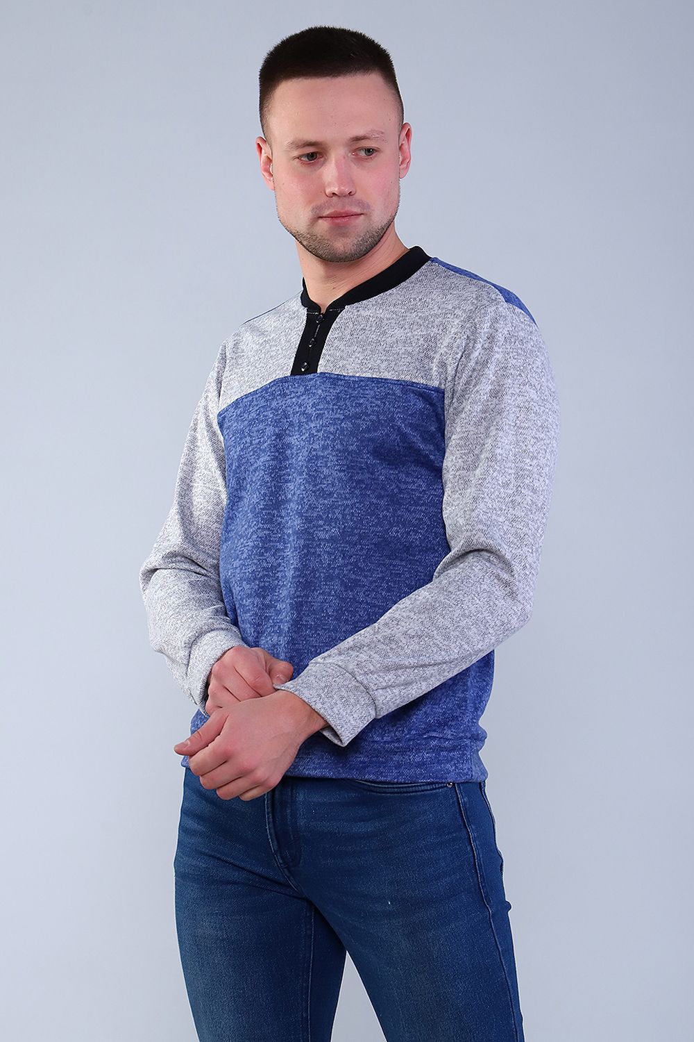 Джемпер 52252 - синий