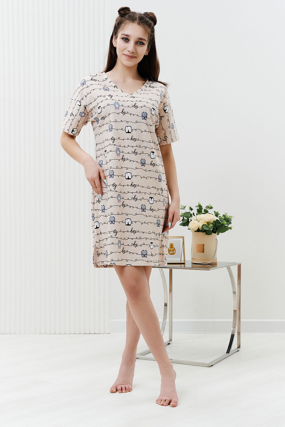 Туника 8315 - совы