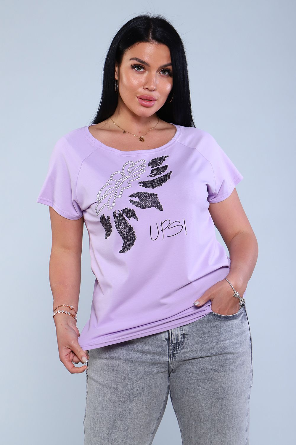 Футболка 82013 - лаванда