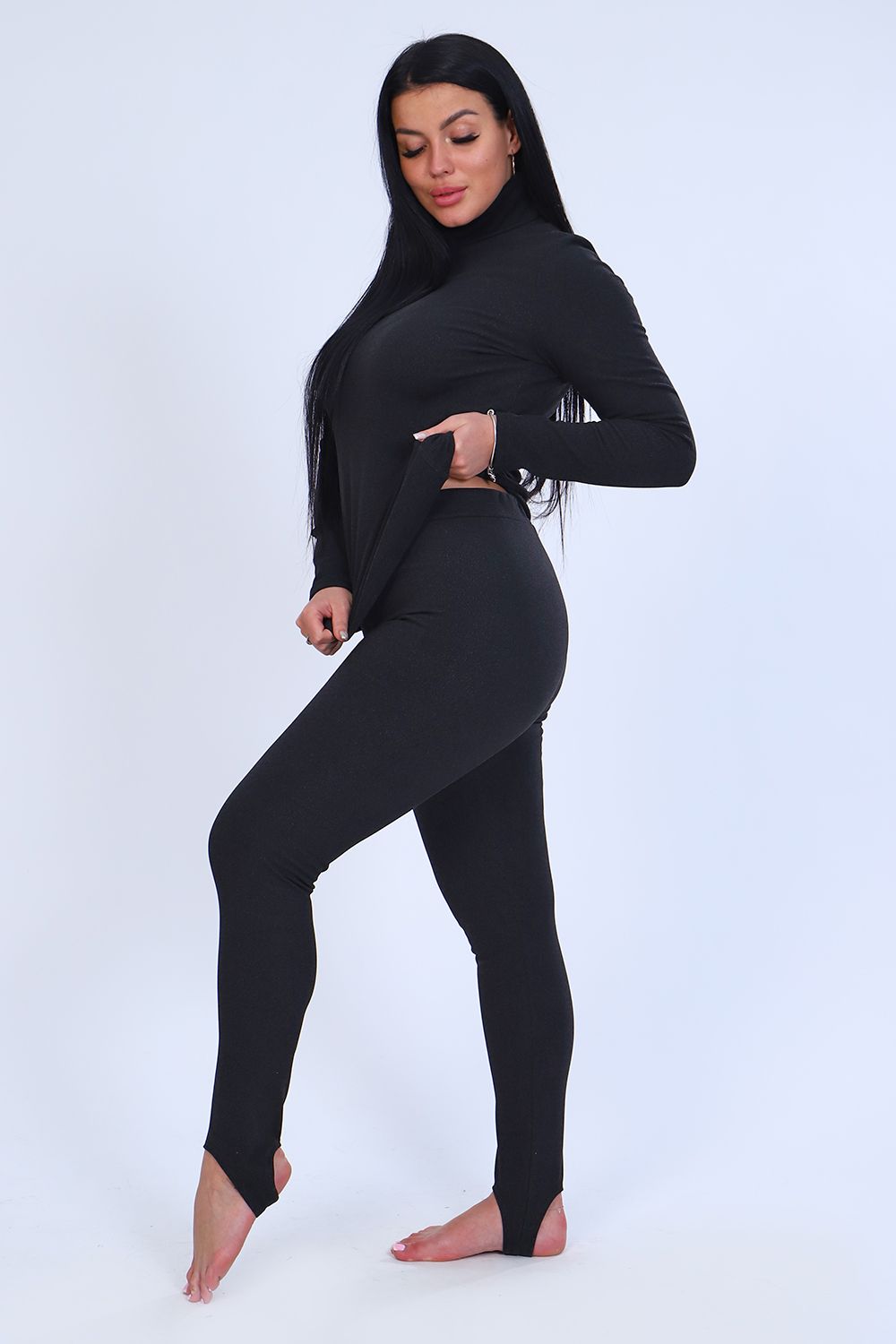 Легинсы 11811 - графит