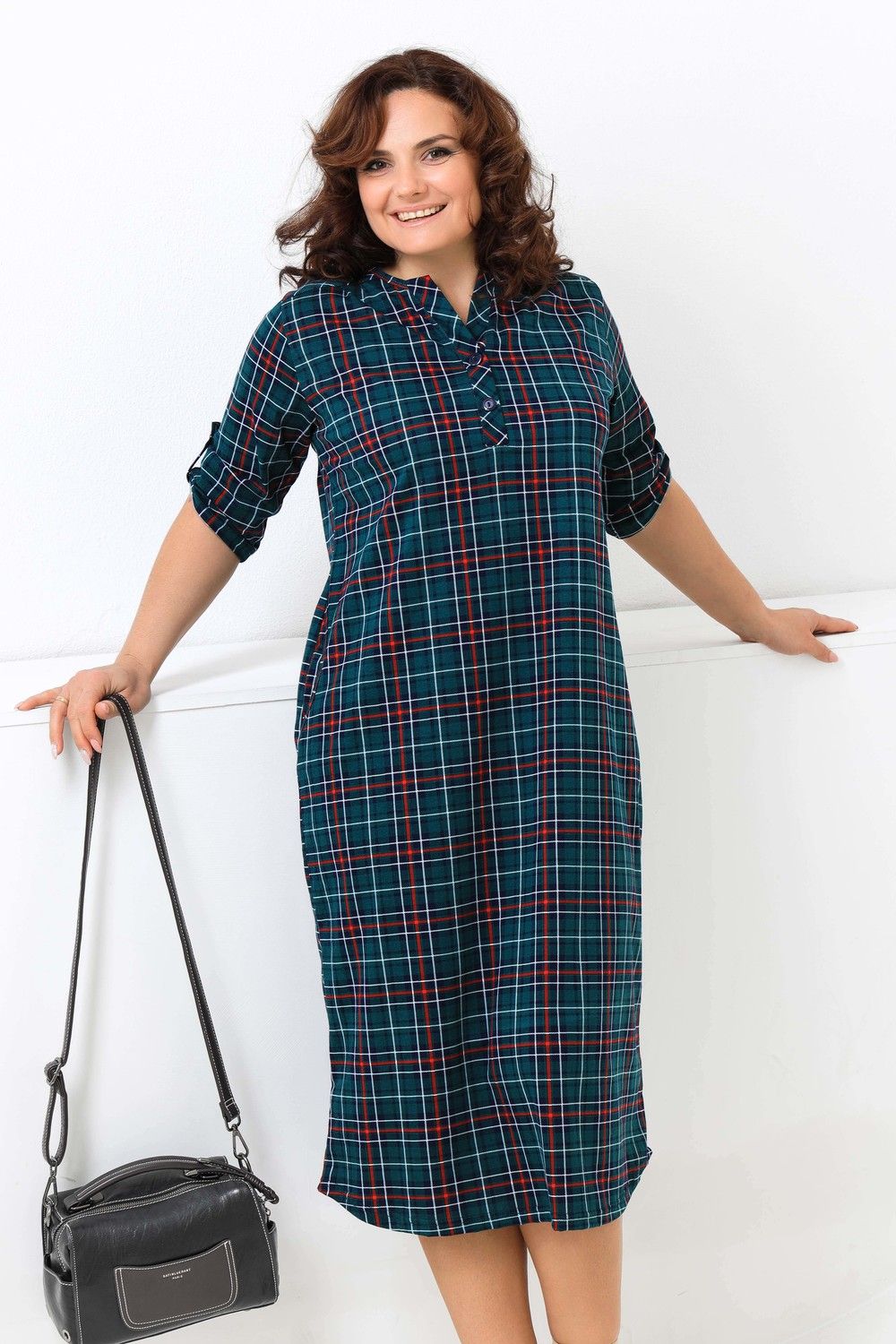 Платье 21559 - изумруд