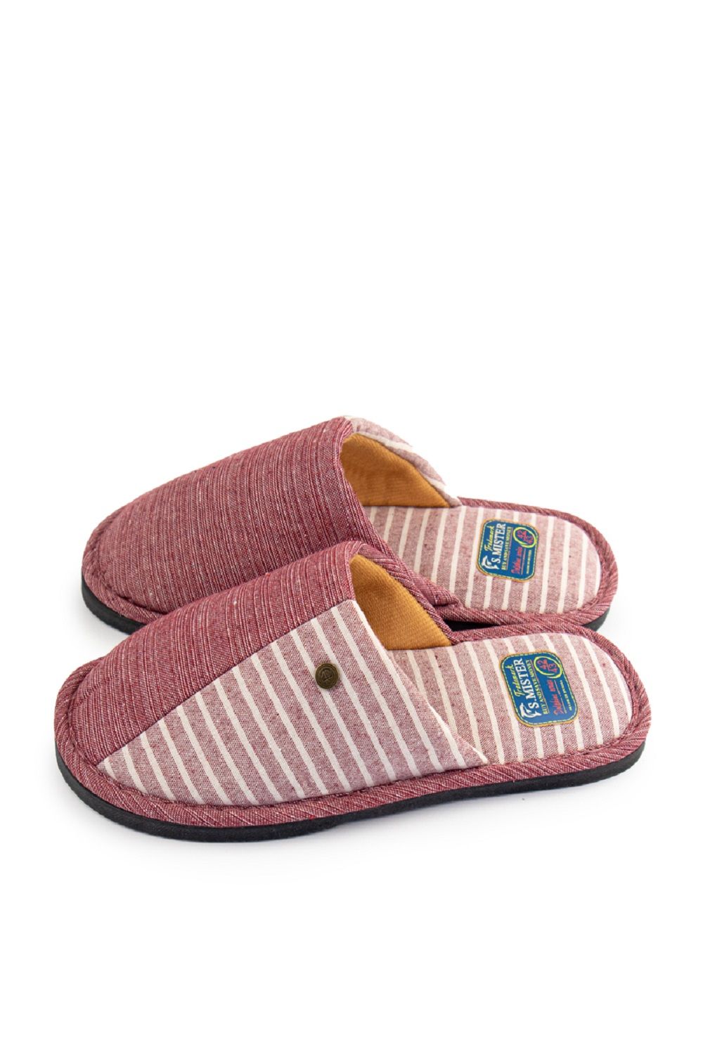 Туфли комнат. муж. А-71-002-08 зак - красный