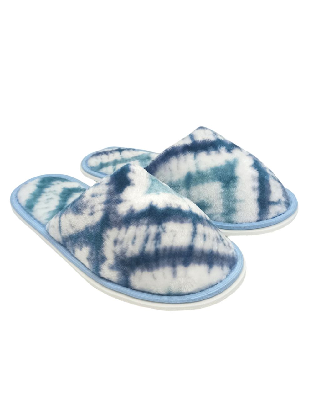 Тапочки домашние С-6МВТ-МР - батик/синий