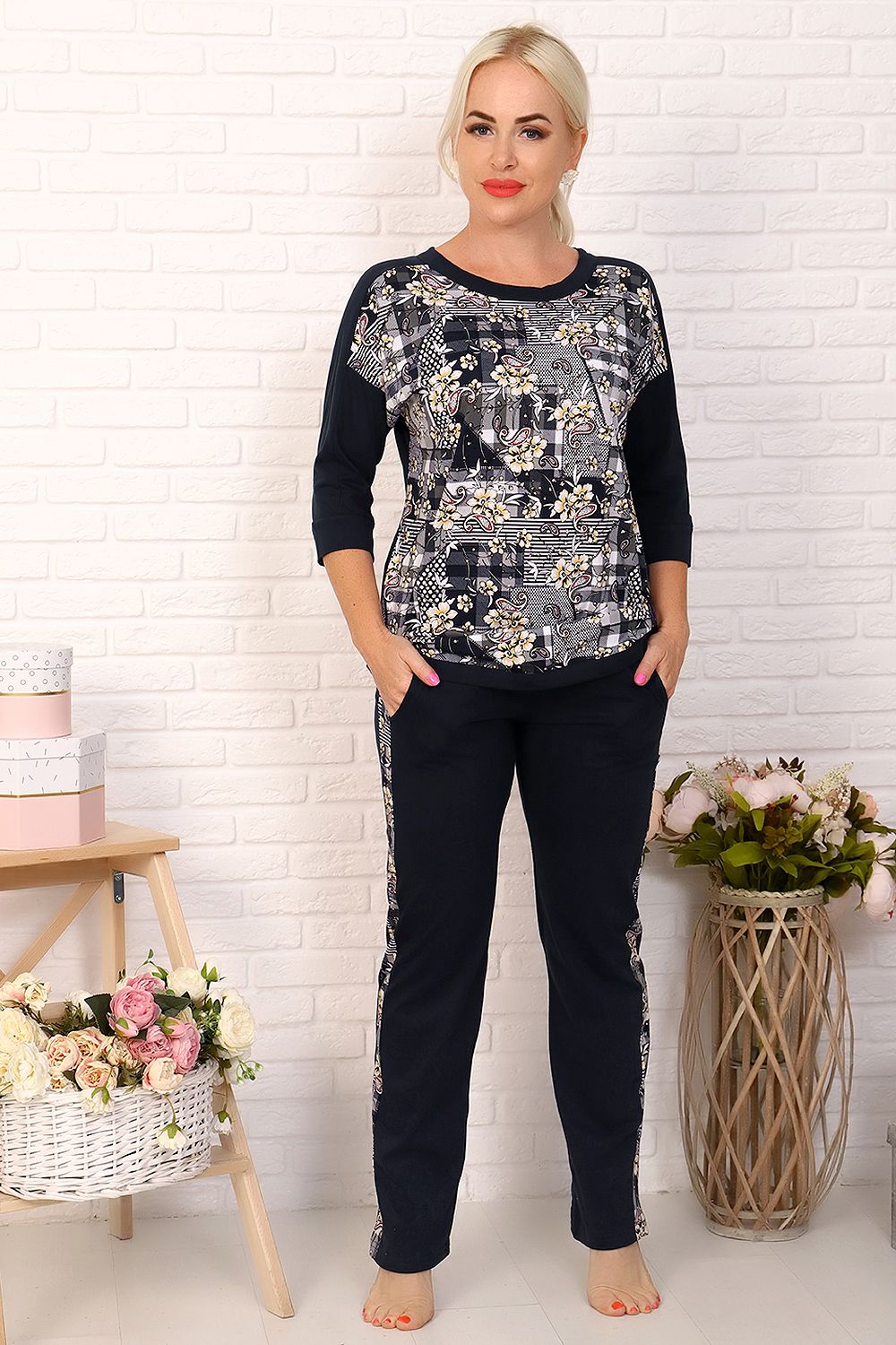 Костюм 3971 - черный