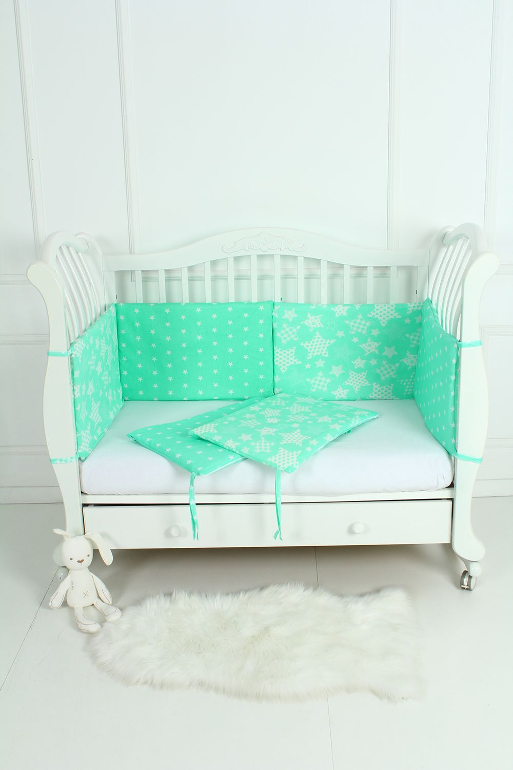 Бортик Веселая мозаика арт. БРК-6П - мята