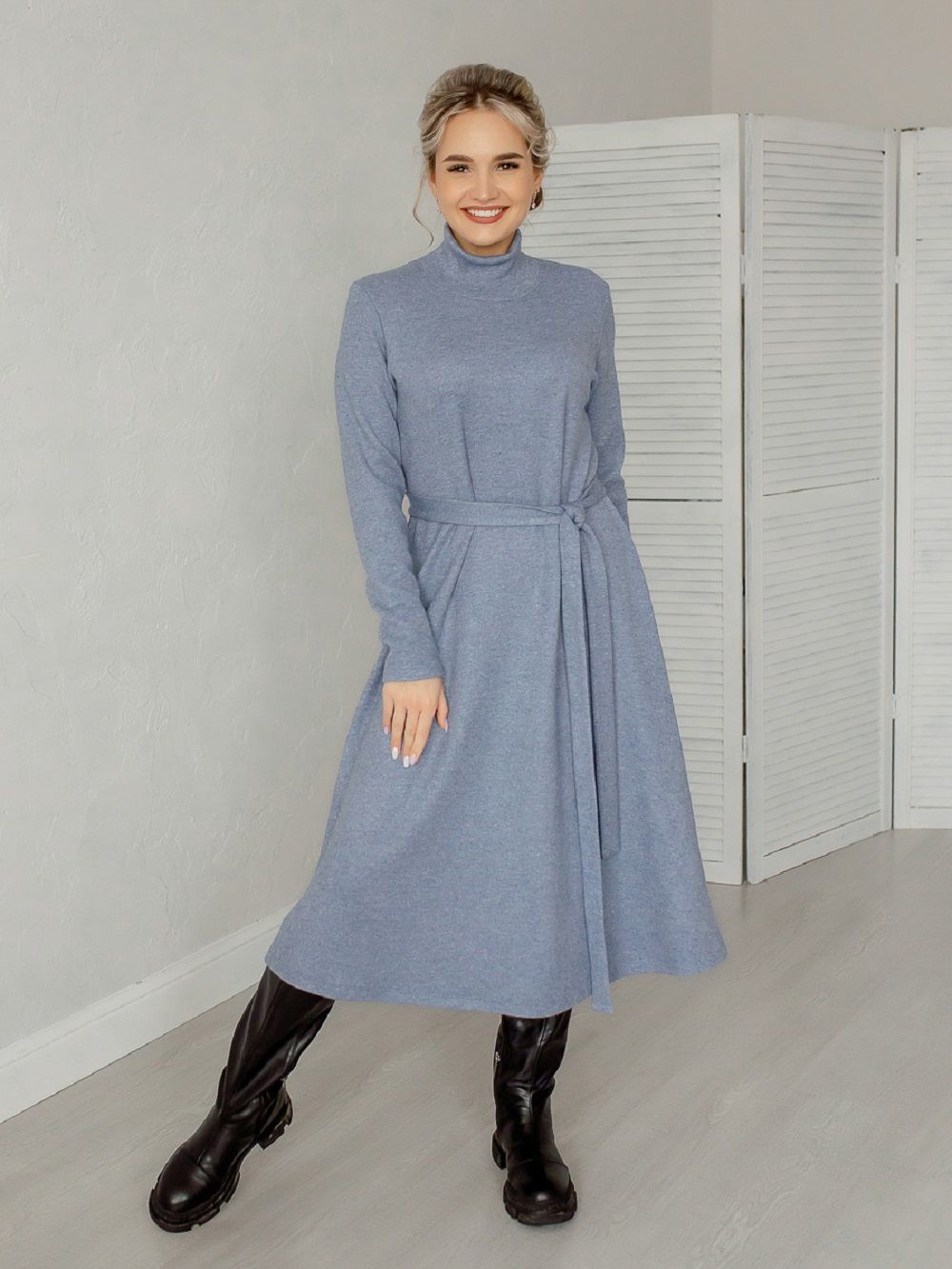 Платье Варвара - голубой