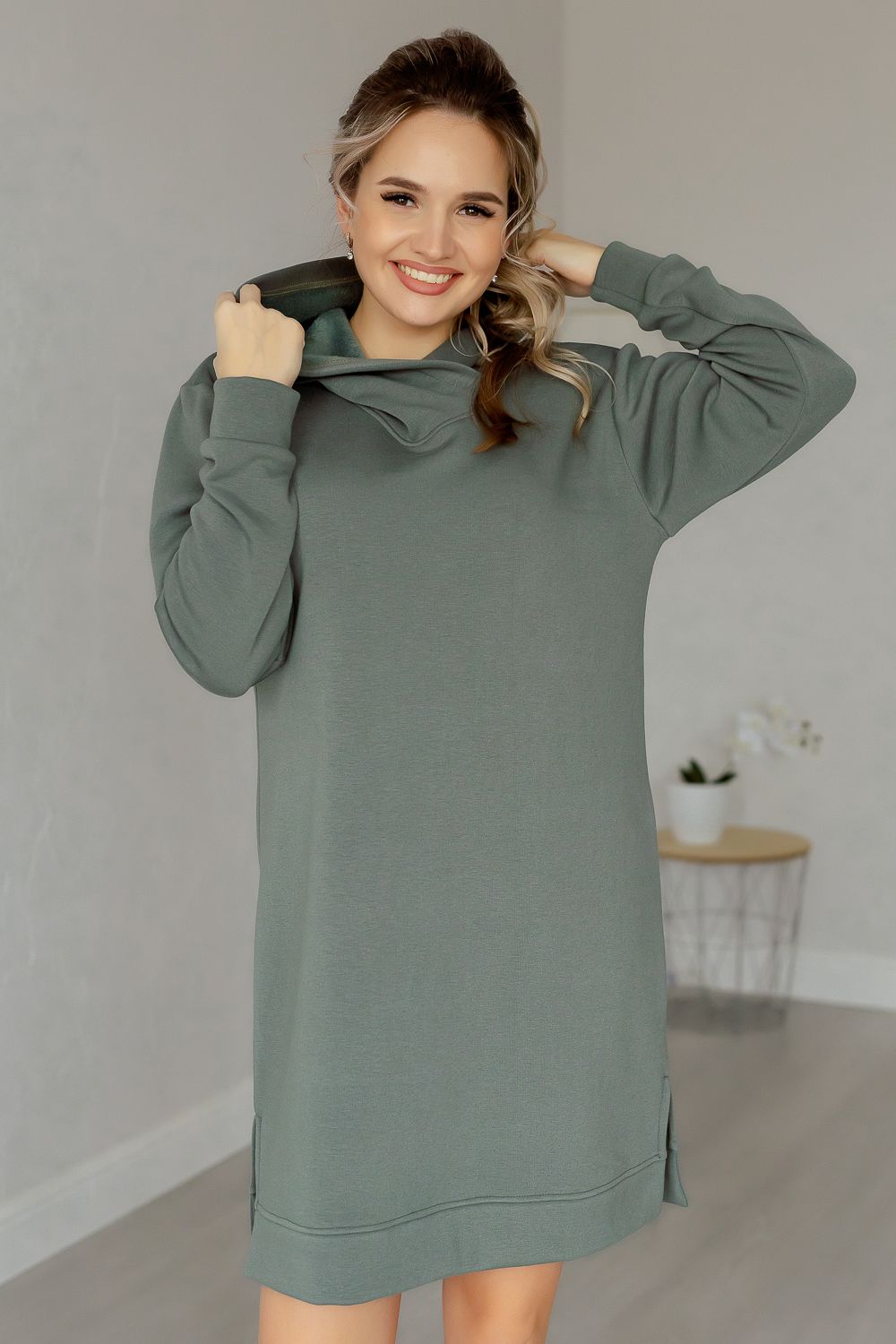 Платье Дана - зеленый