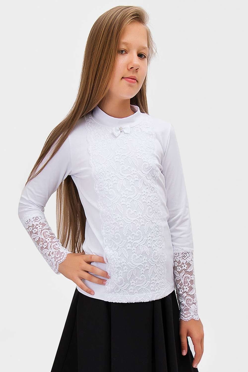 Блузка для девочки S62995 - белый
