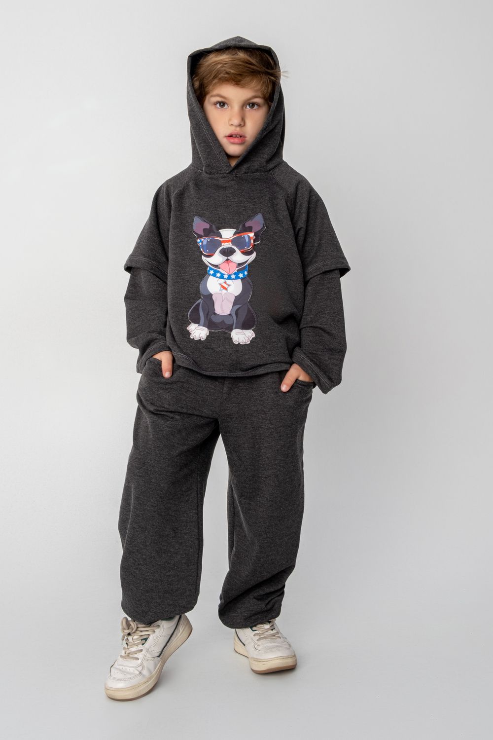 Костюм Бетховен - серый