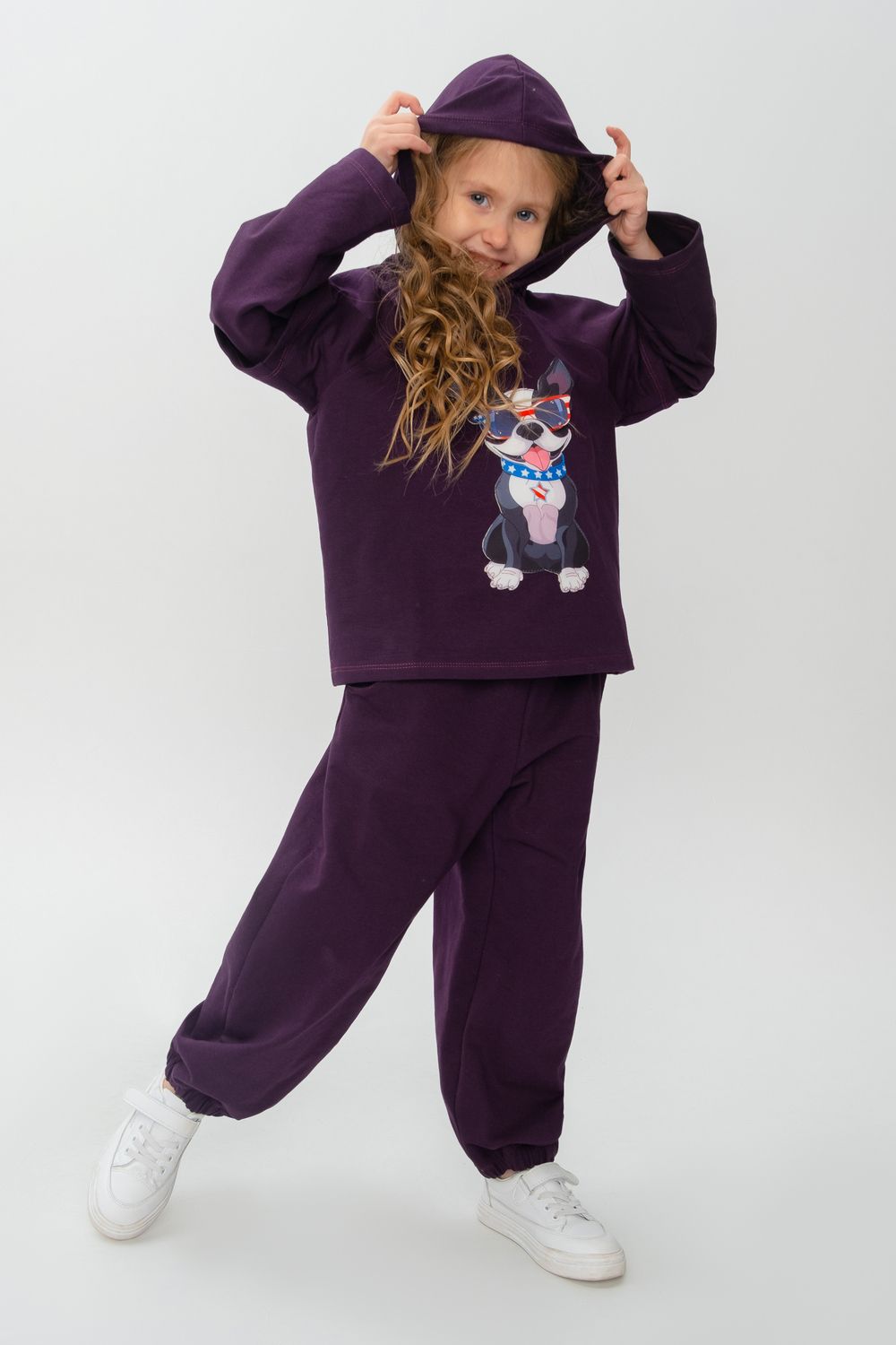 Костюм Бетховен - фиолетовый