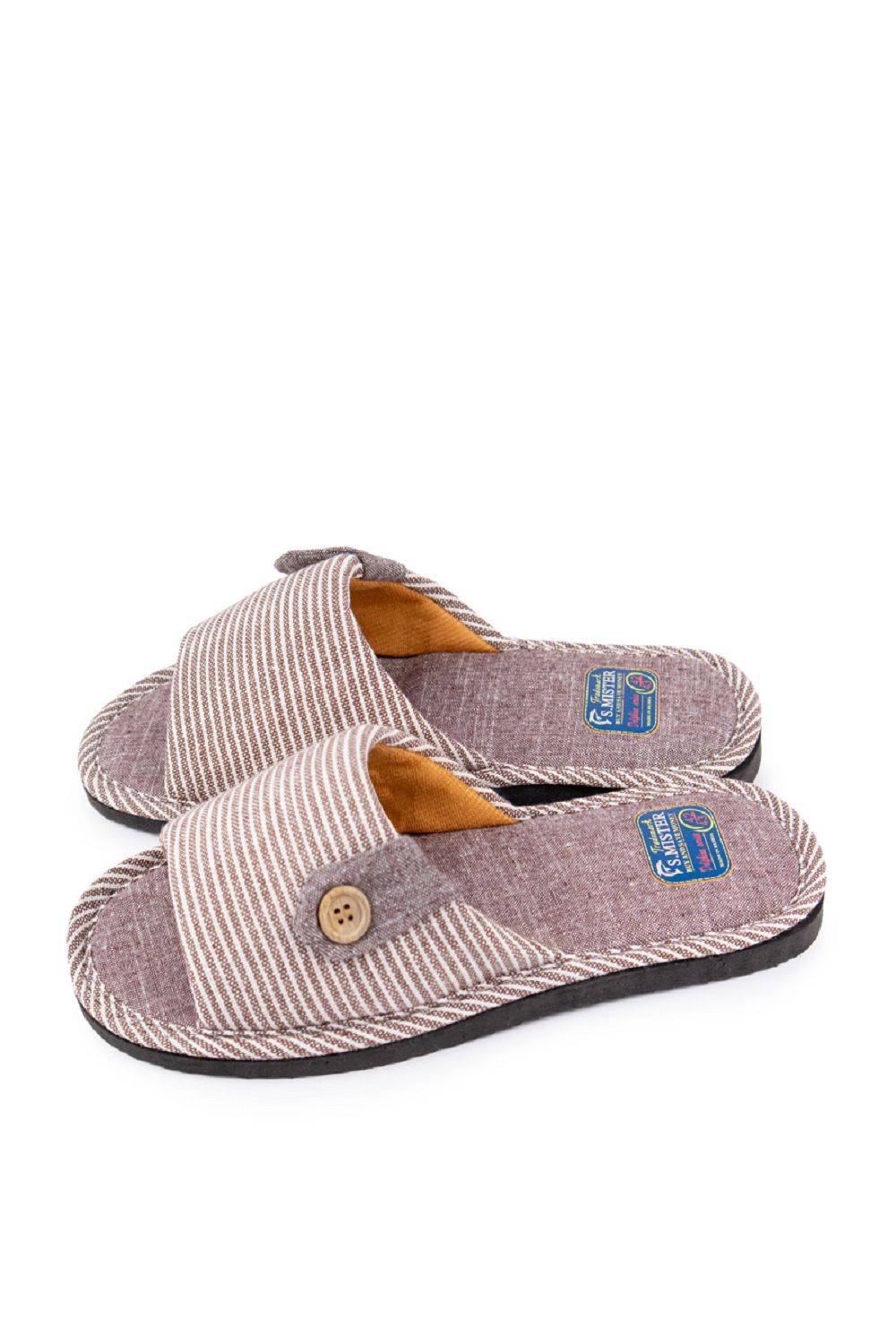 Туфли комнат. муж. А71-001-16 отк - коричневый