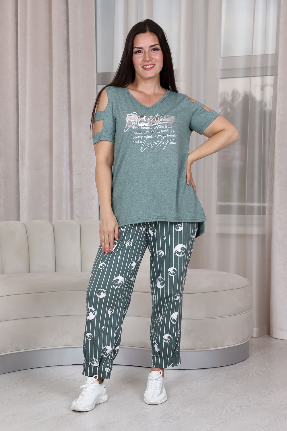 Костюм 9143 - олива