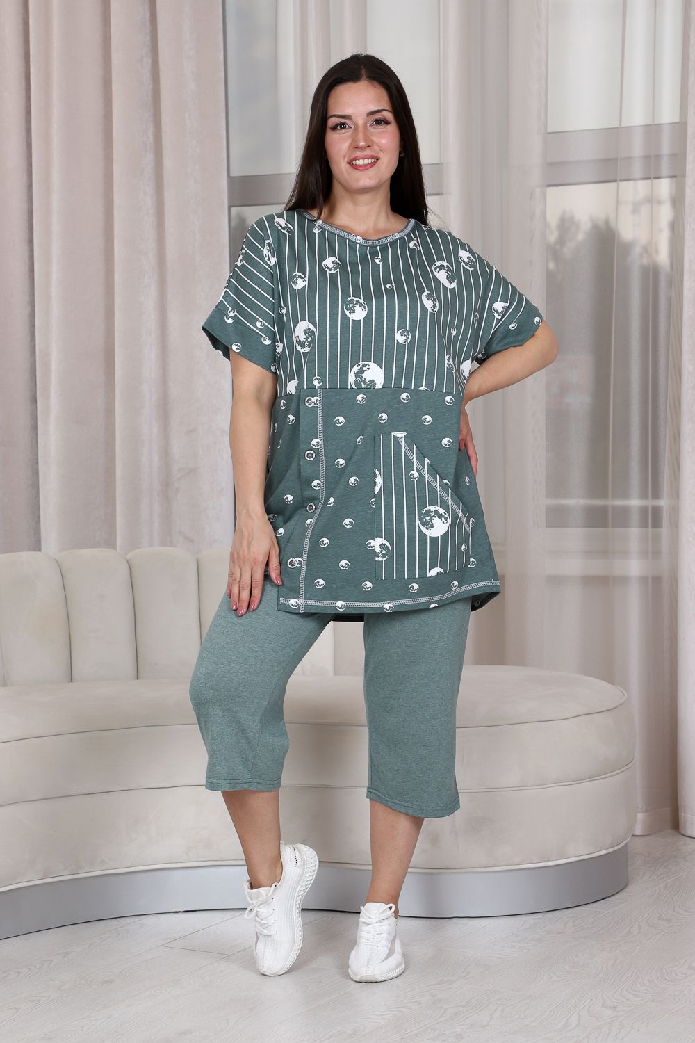 Костюм 9142 - олива