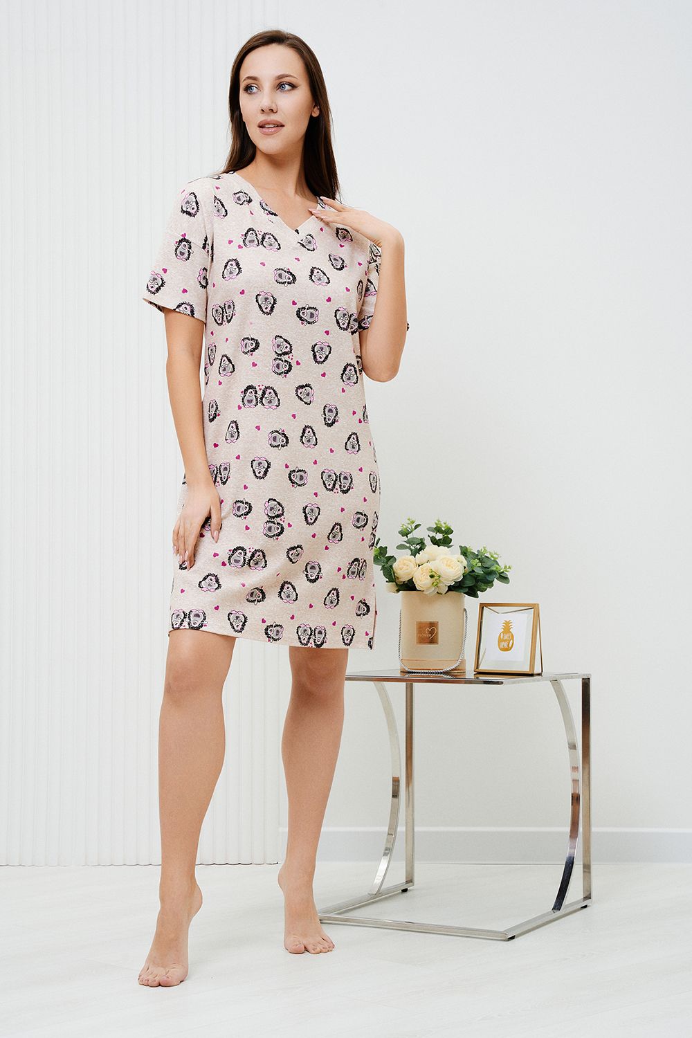 Туника 8315 - бежевый