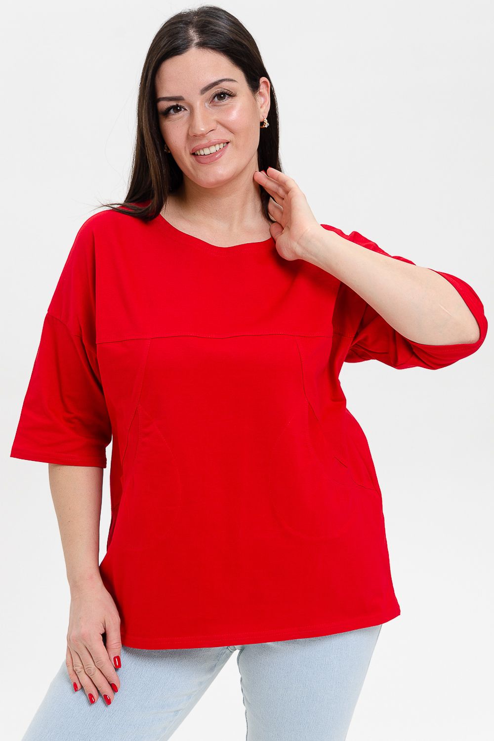 Туника 9178 - красный