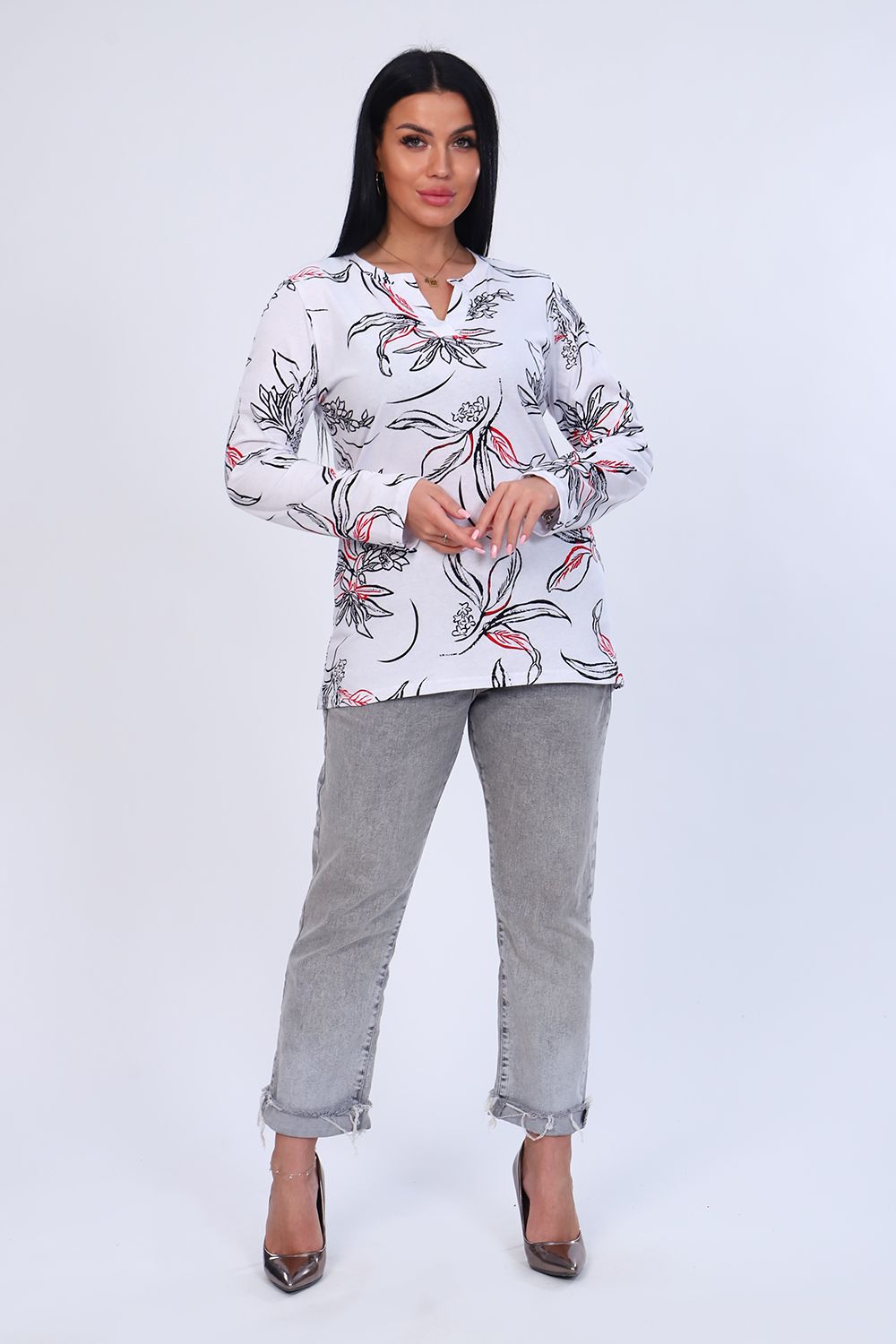 Туника 38567 - белый