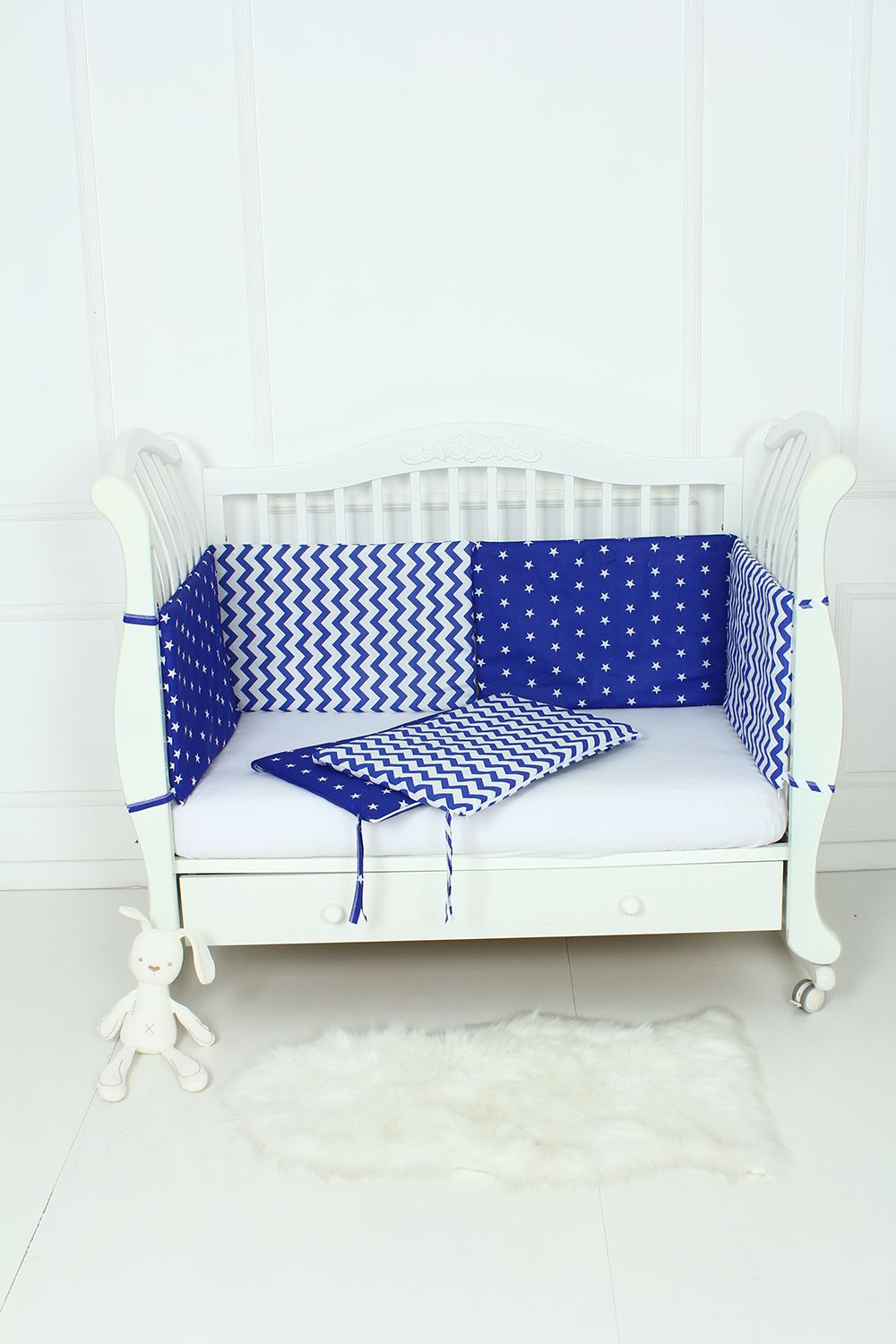 Бортик Веселая мозаика арт. БРК-6П - синий