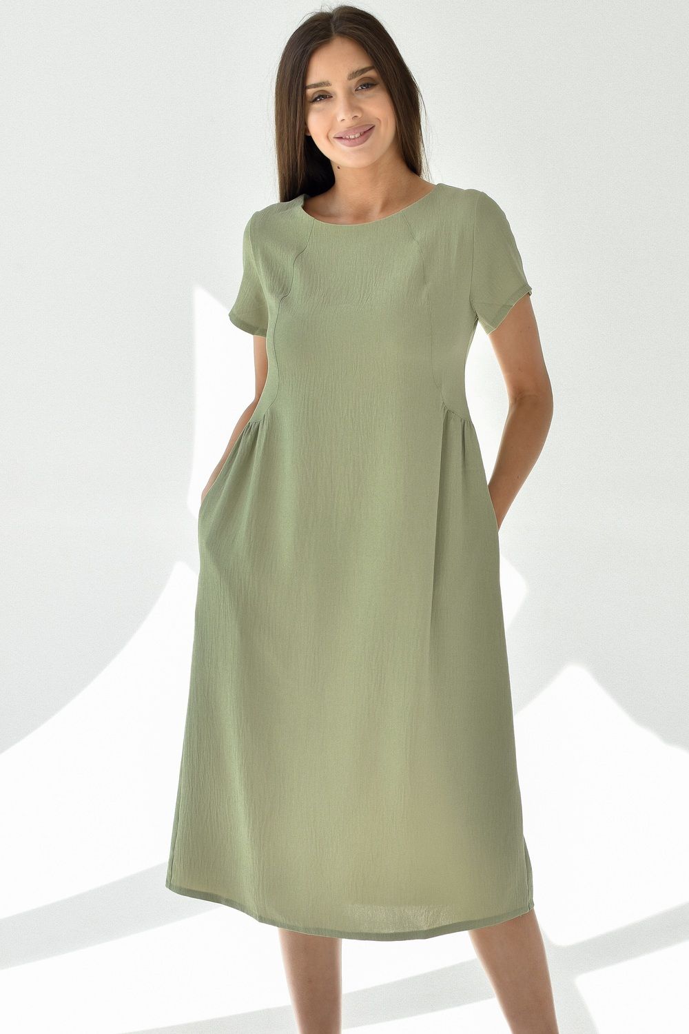 Платье Мира - зеленый