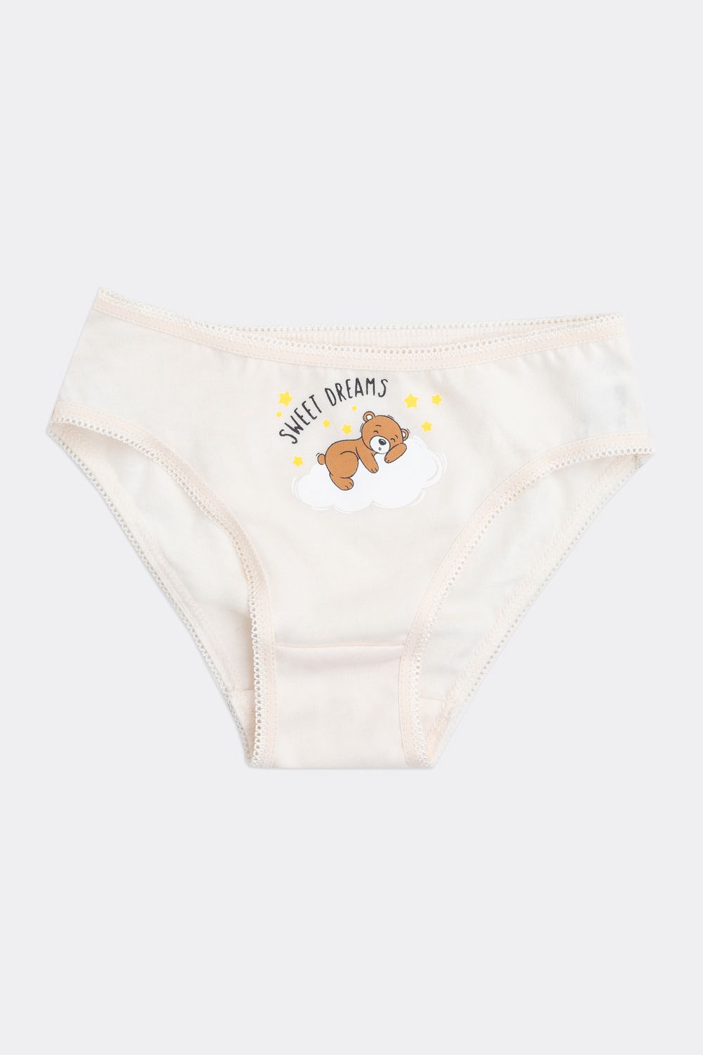 Трусы для девочек 417701 - молочный