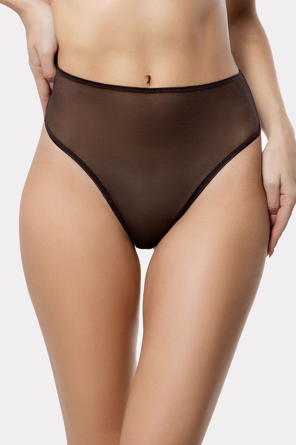 Трусы женские 412442 - шоколадно-коричневый