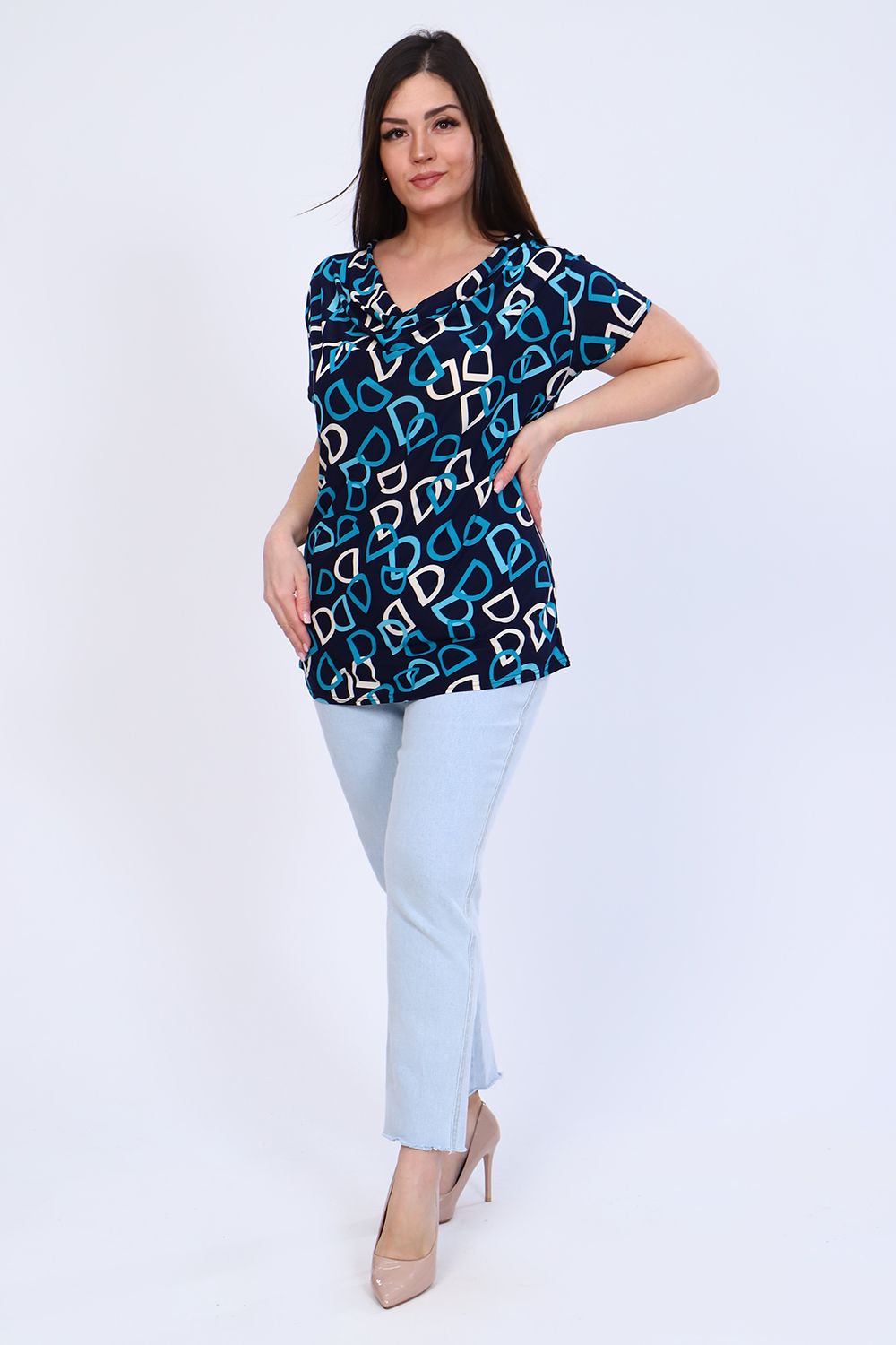 Туника 31505 - изумруд