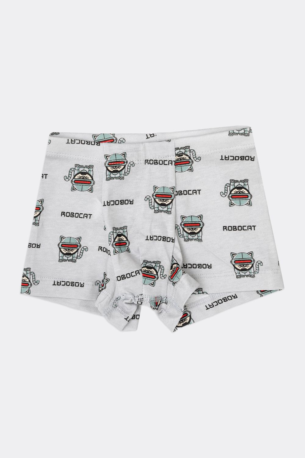 Трусы для мальчиков 413344 - ROBOCAT на сером