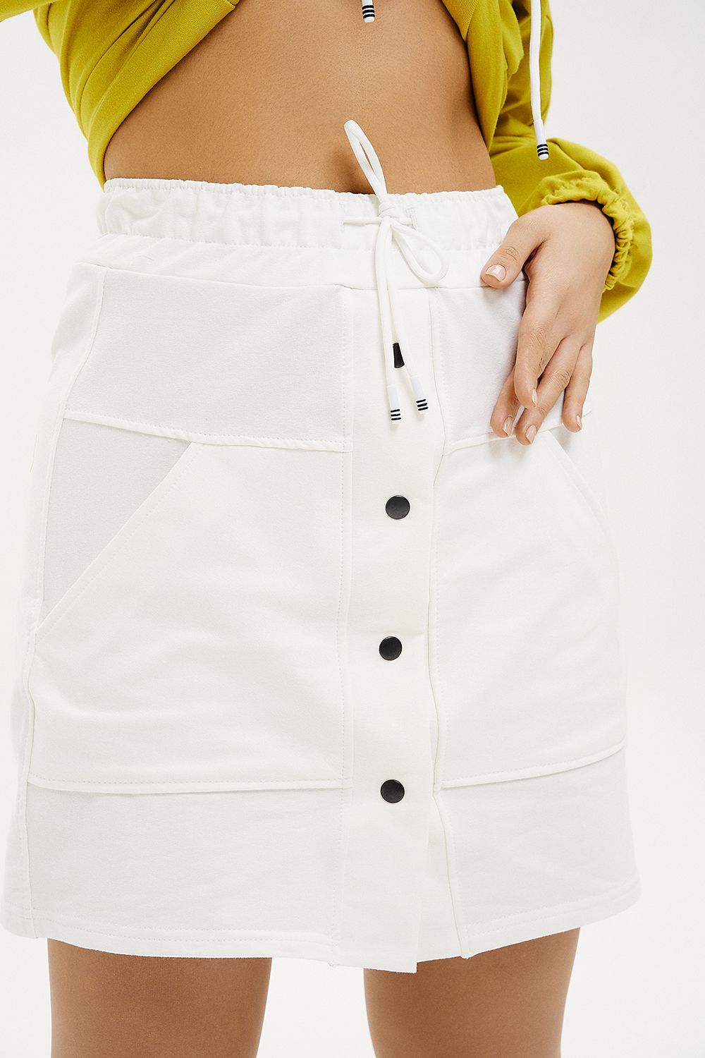 Юбка 7363 - молочный