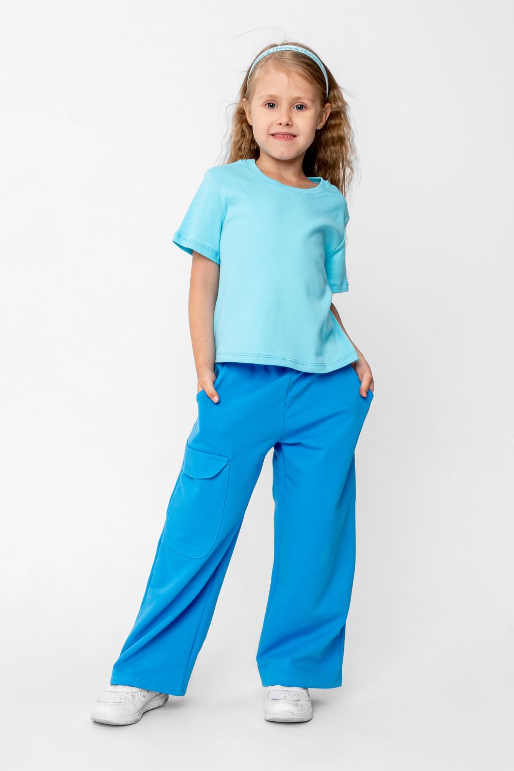 Футболка Классика детская - бирюзовый