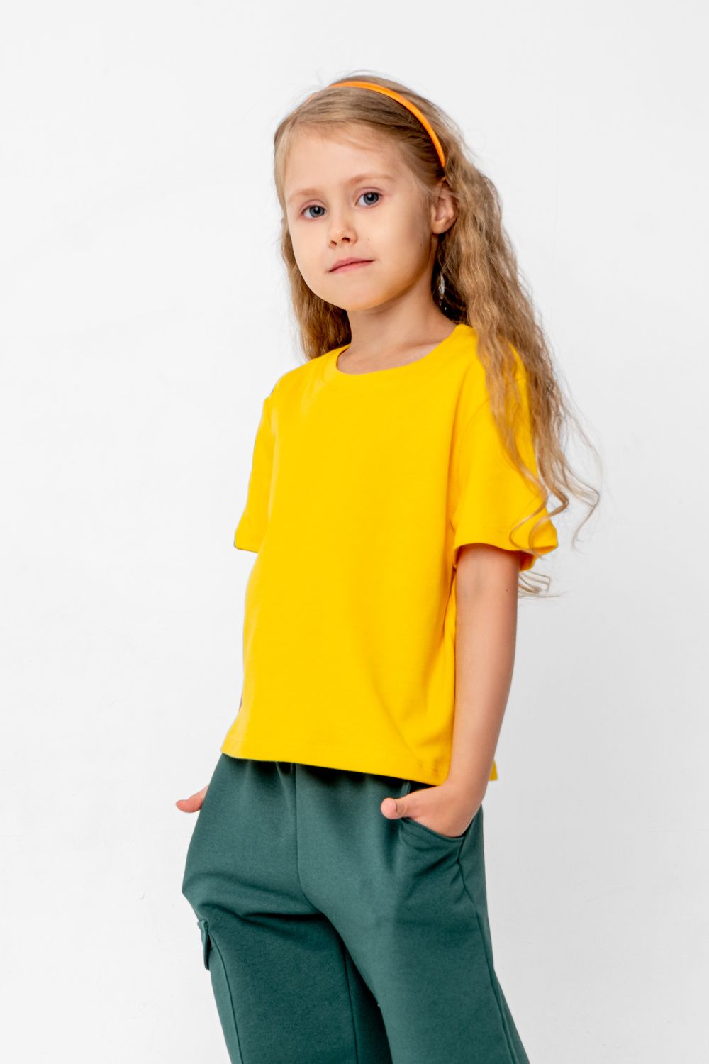 Футболка Классика детская - желтый