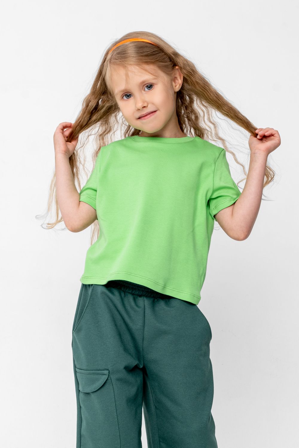 Футболка Классика детская - зеленый