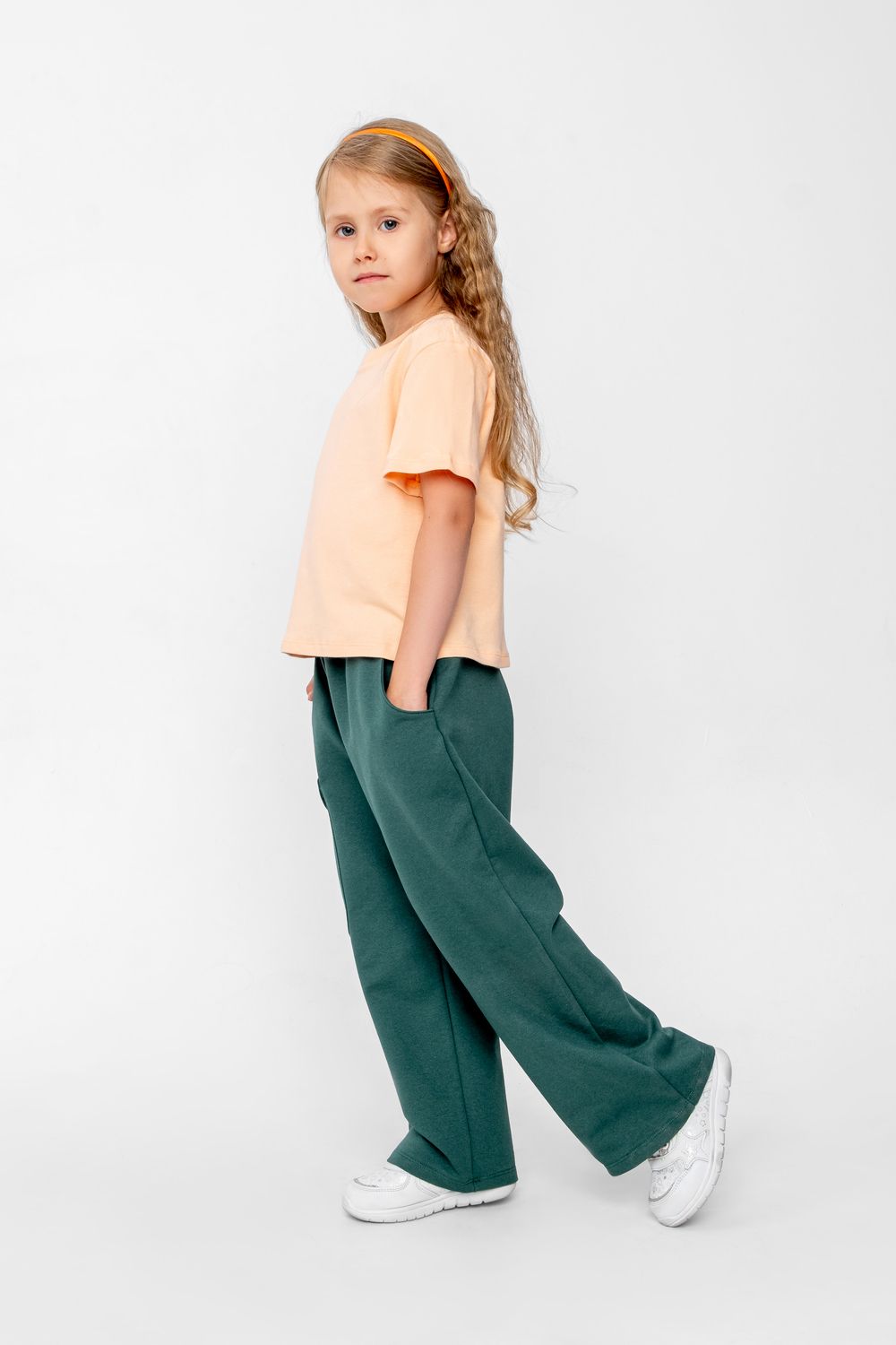 Футболка Классика детская - персиковый