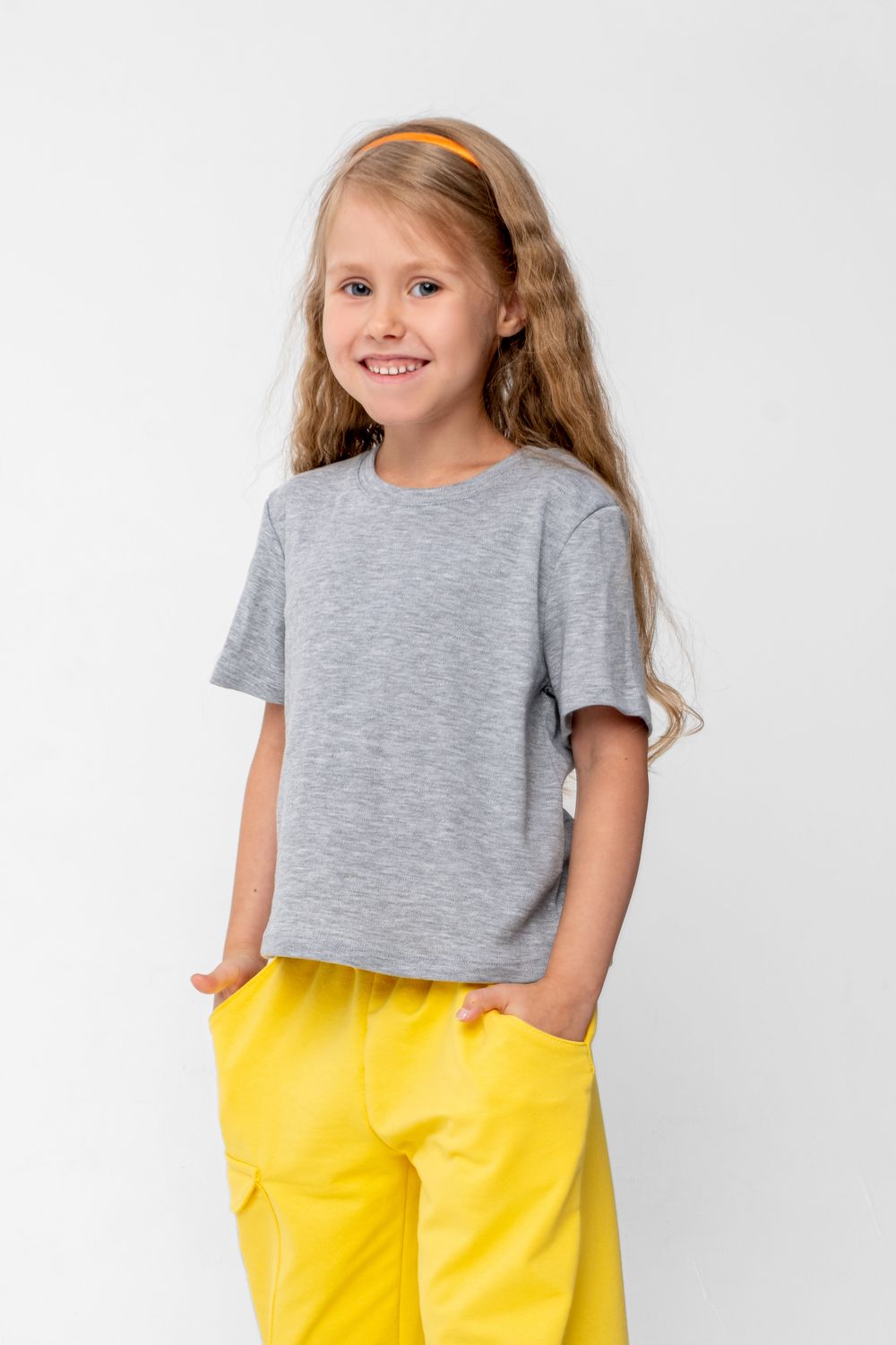 Футболка Классика детская - серый