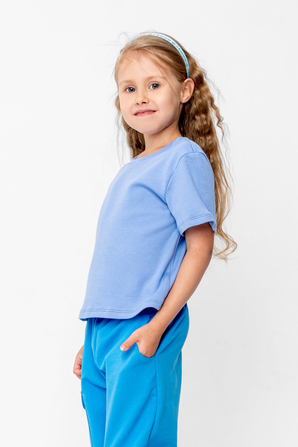 Футболка Классика детская - синий