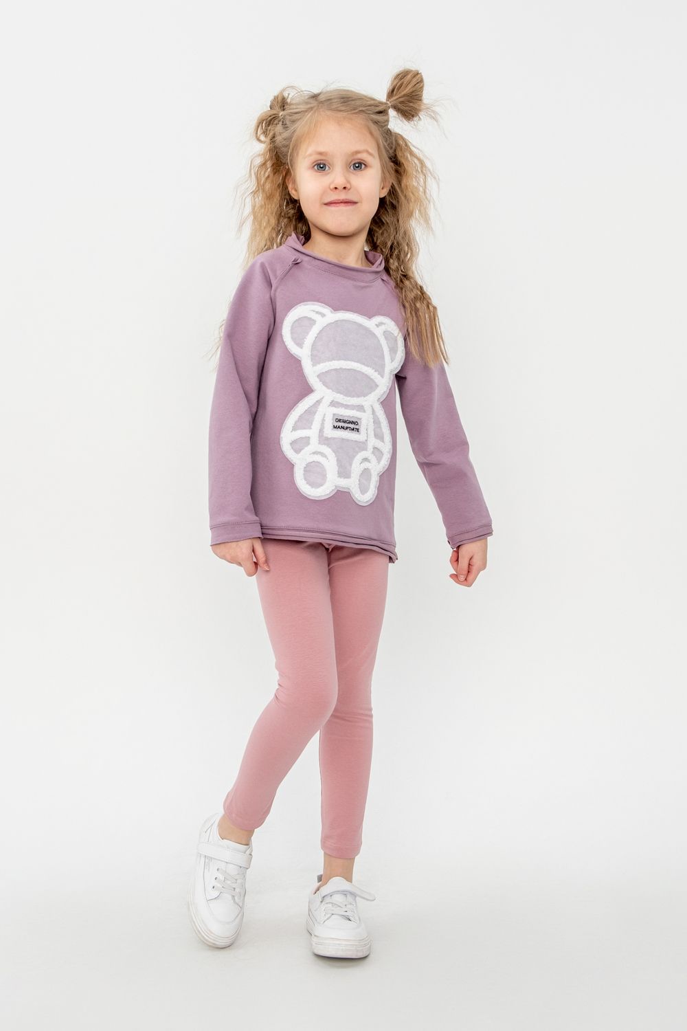 Свитшот Тэдди - лиловый