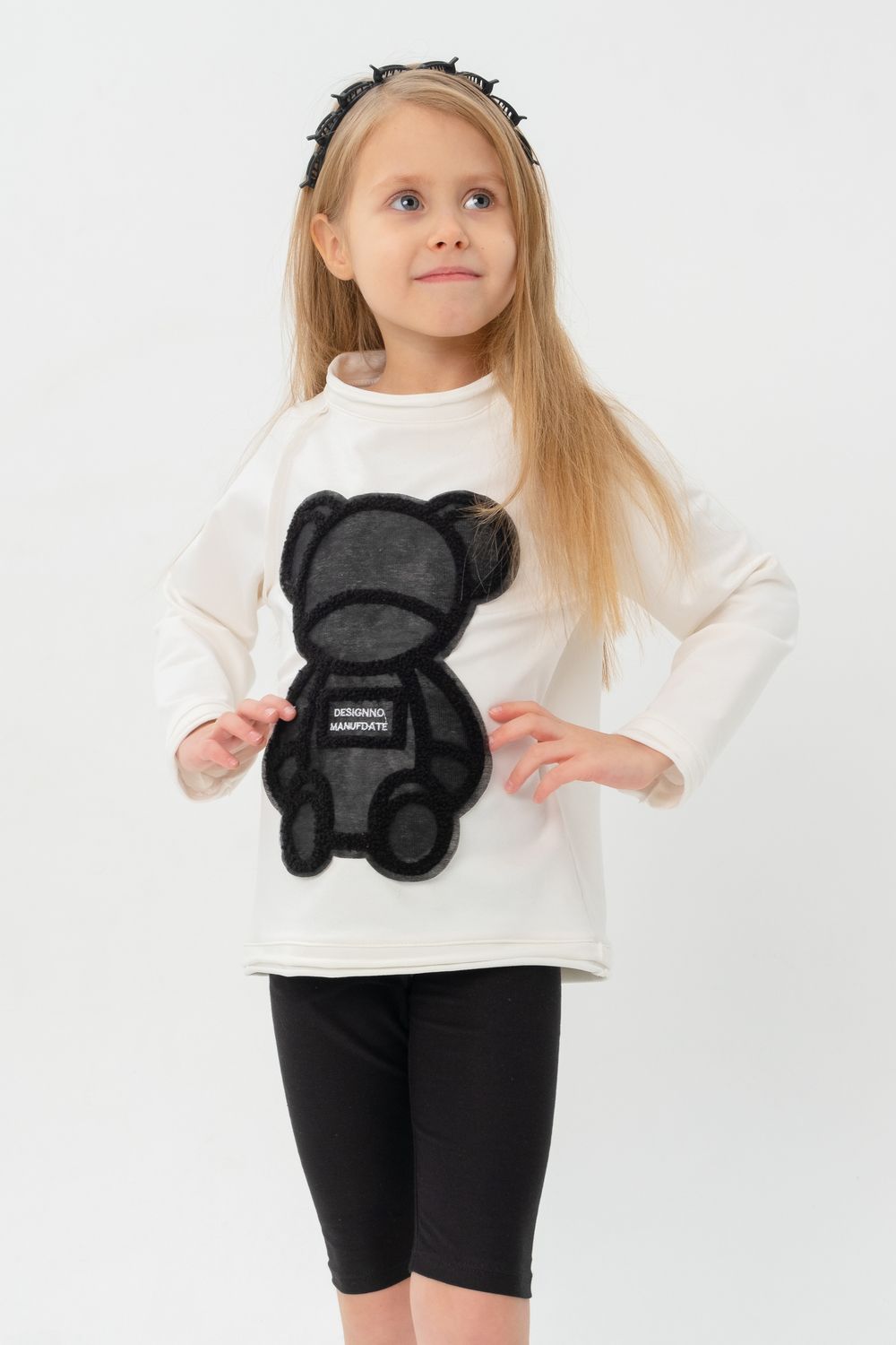 Свитшот Тэдди - молочный