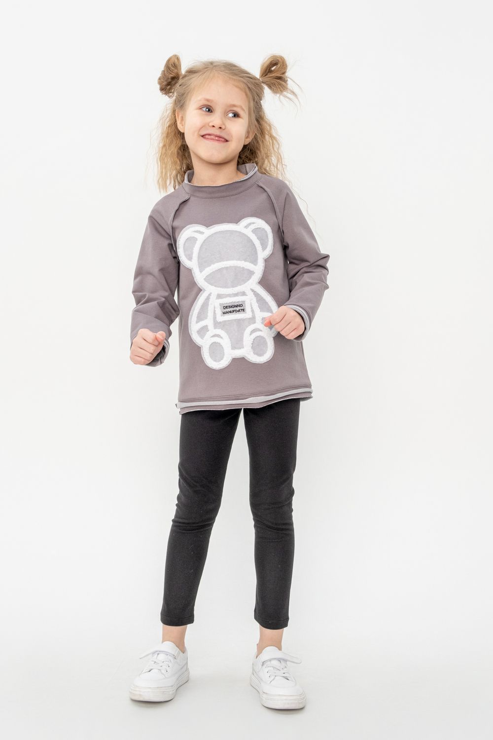 Свитшот Тэдди - серый
