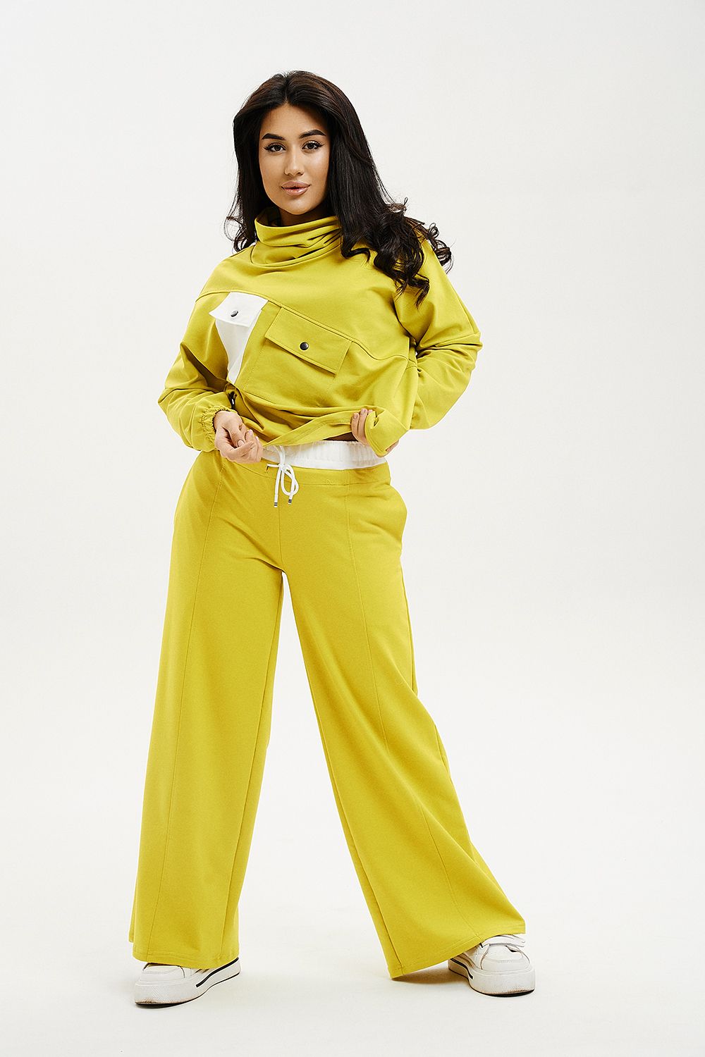 Брюки 7358 - зеленый