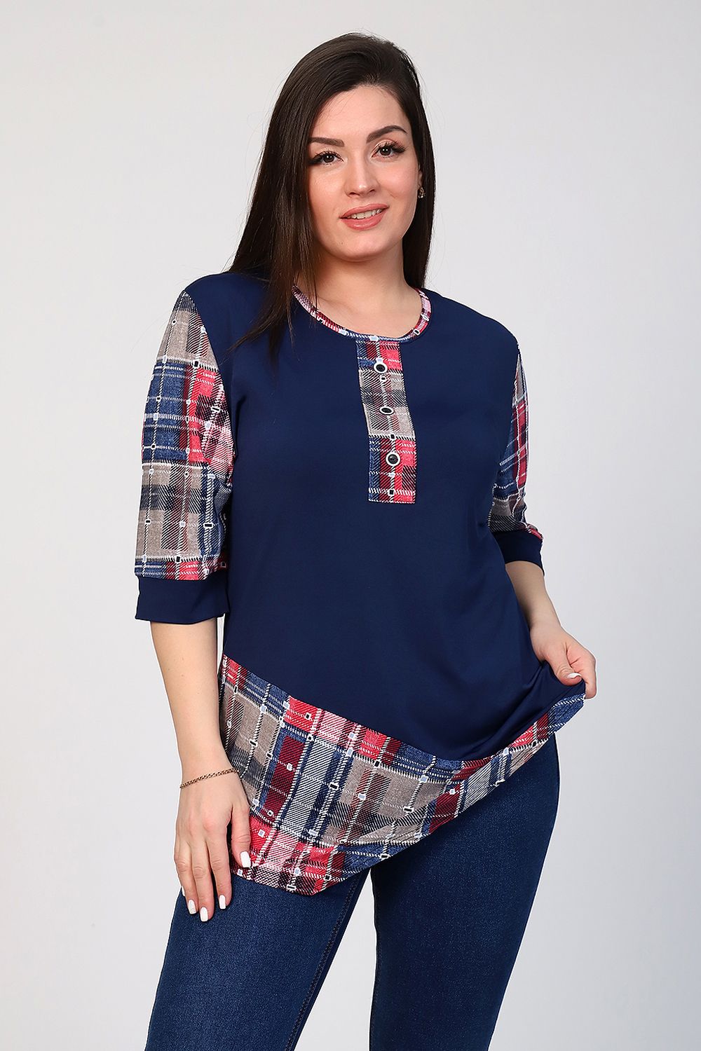 Туника 31724 - синий