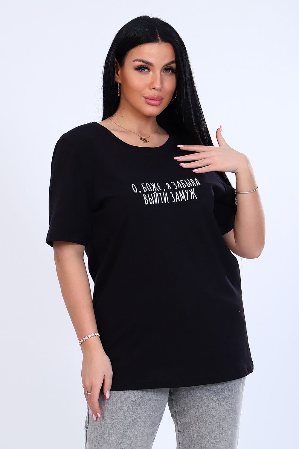 Футболка 11823 - черный