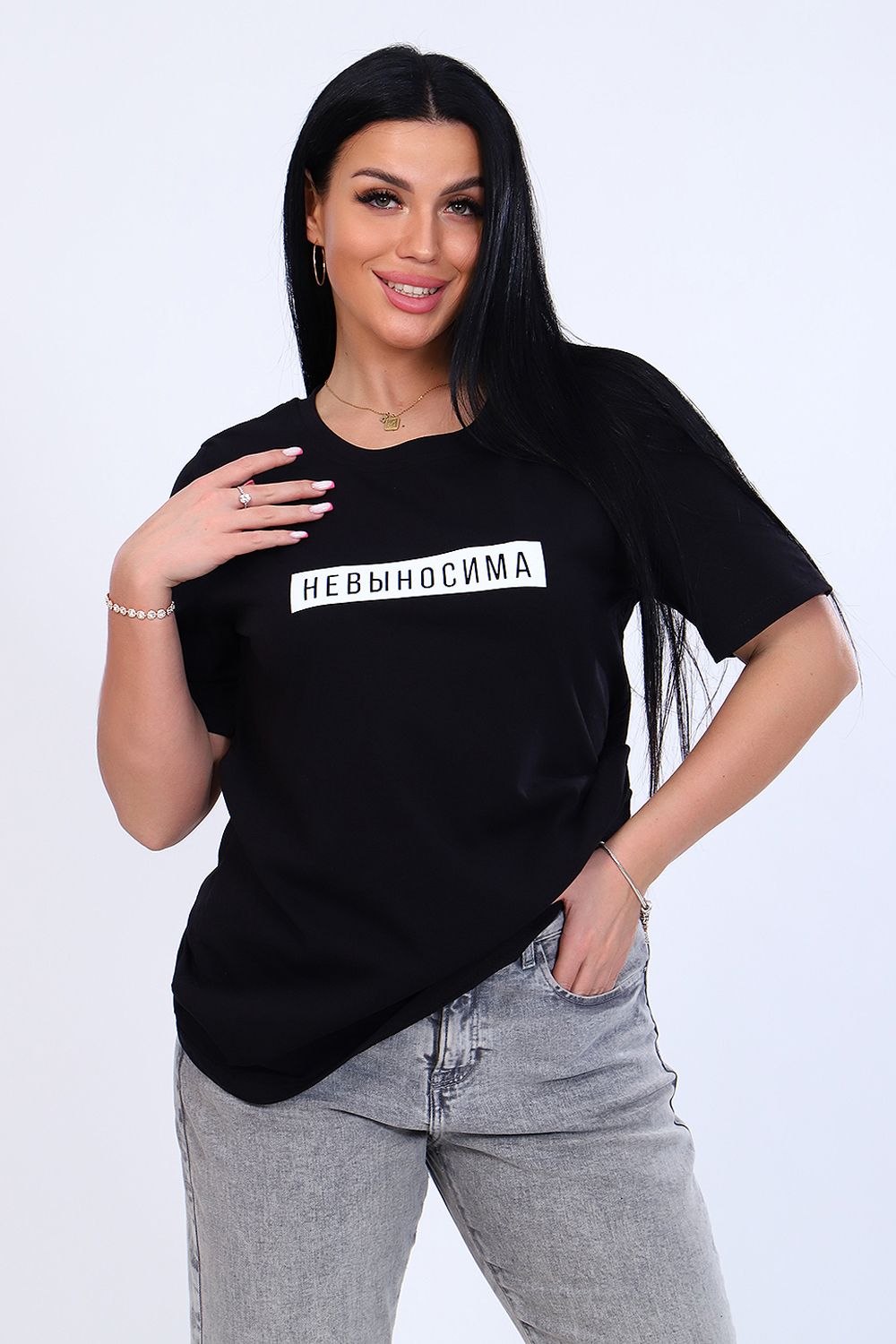Футболка 11829 - черный