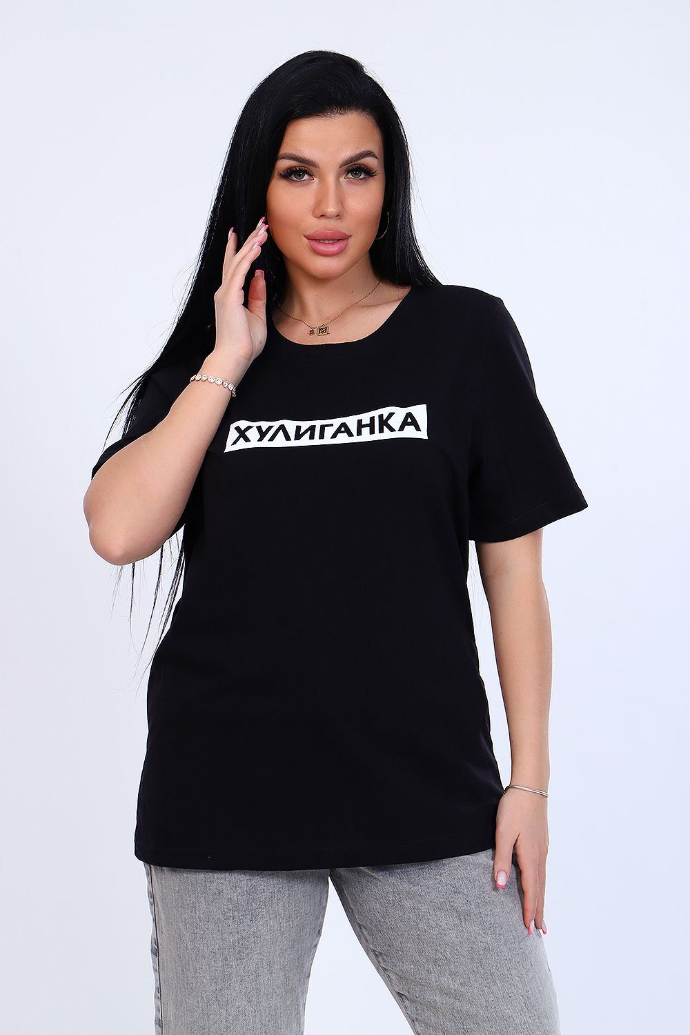 Футболка 11825 - черный