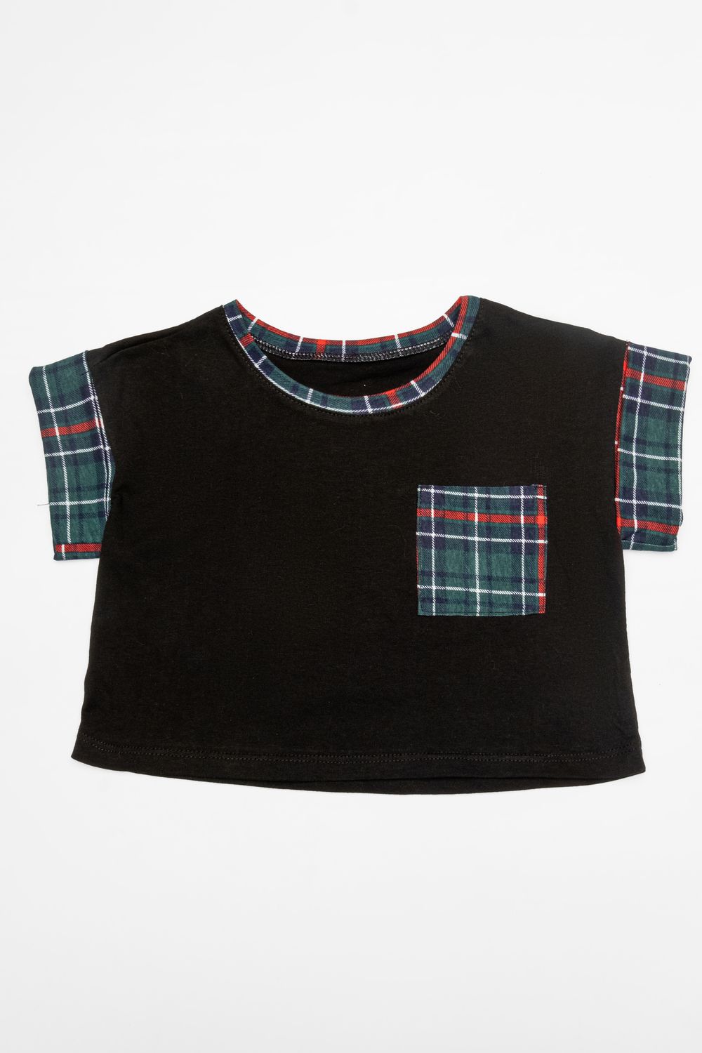 Футболка Рапсодия - зеленая клетка