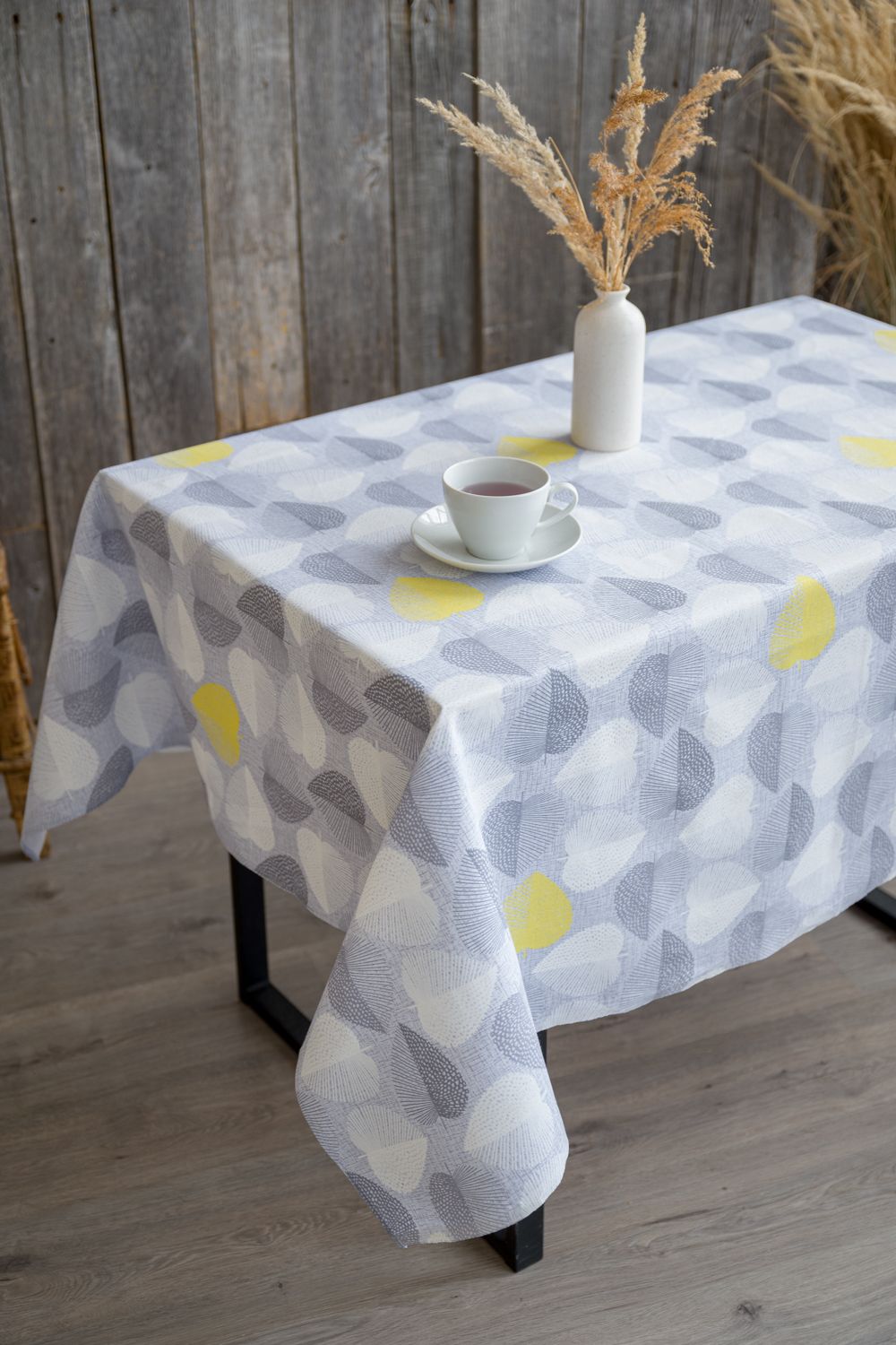 Скатерть Клинт - серый