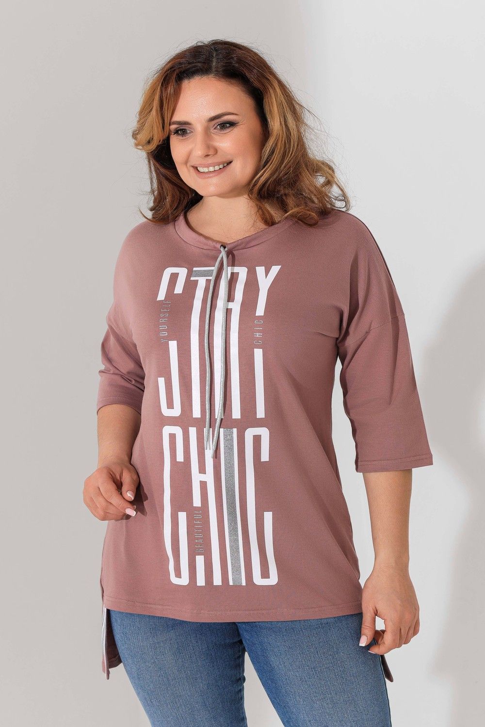 Туника 50541 - лиловый