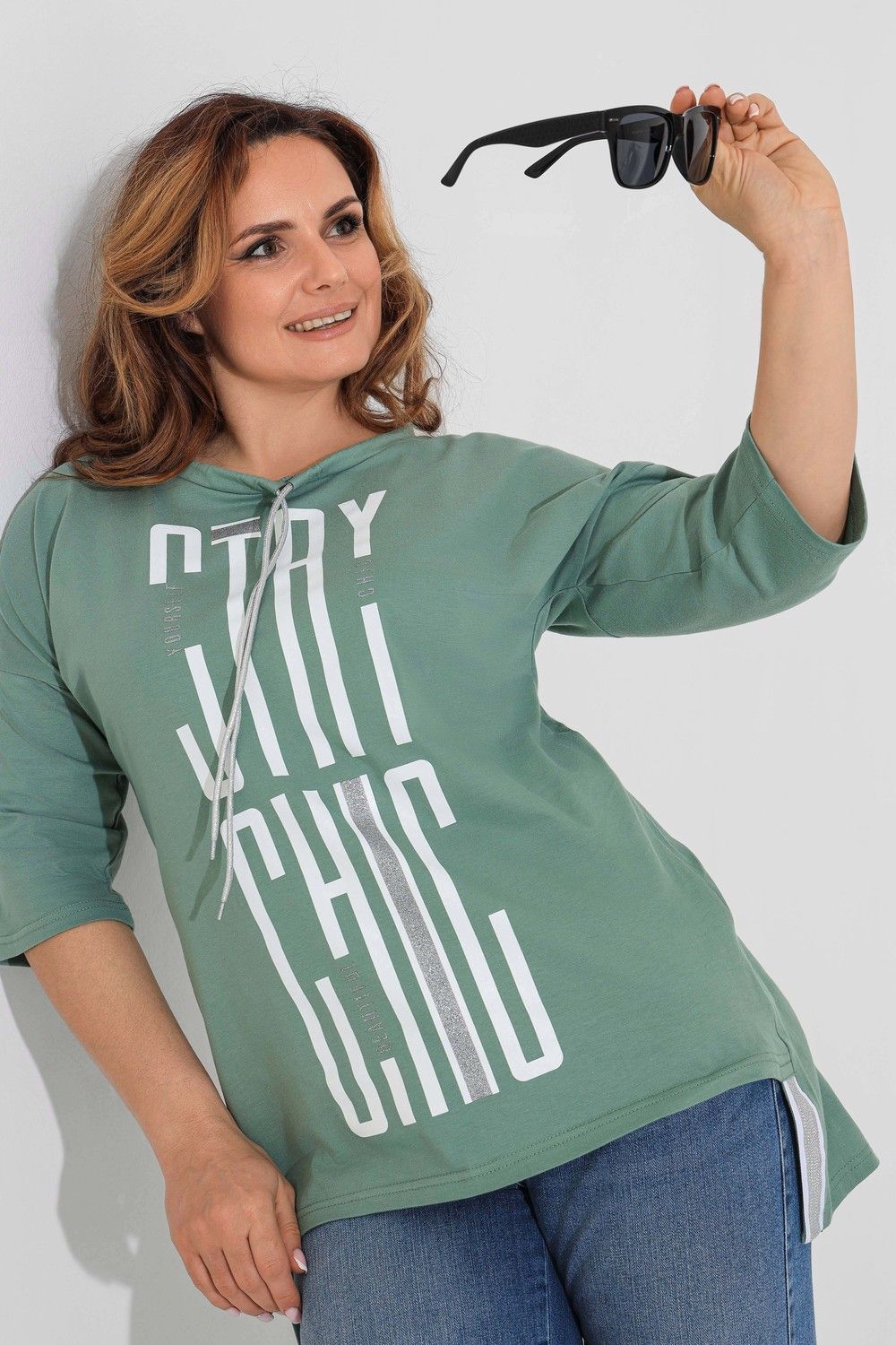 Туника 50541 - фисташковый