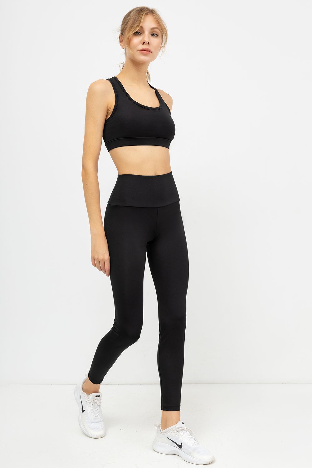 Брюки женские 342281 (черный) - черный