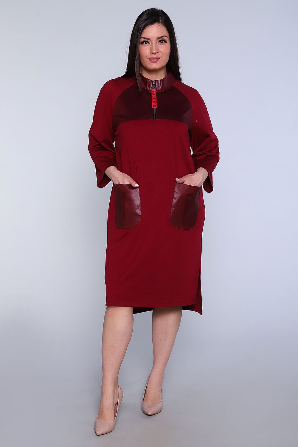 Платье 31728 - бордо